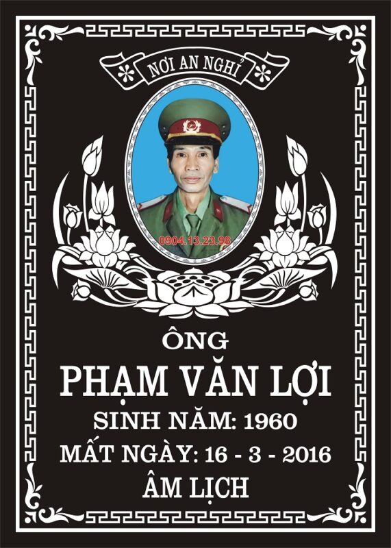 Bia mộ ngọc minh