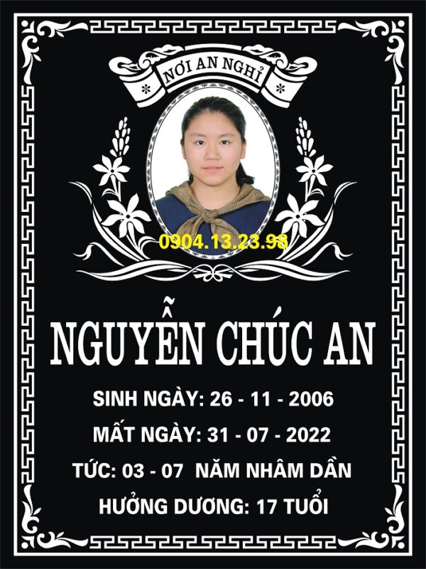 Làm bia mộ 