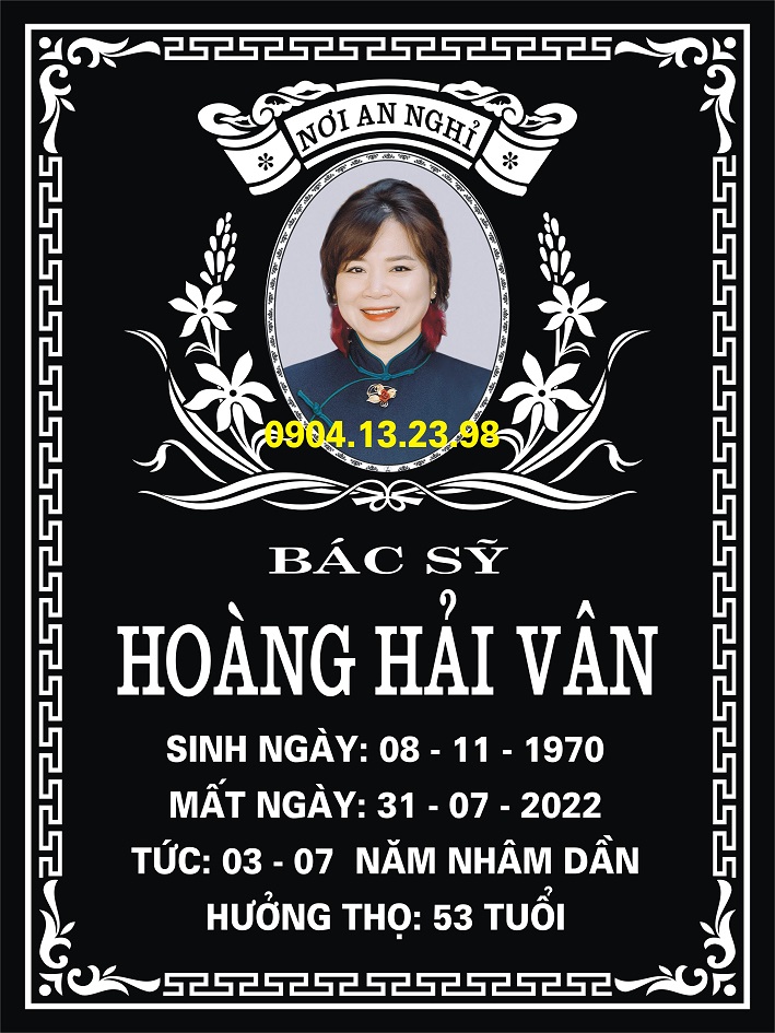 Làm bia mộ