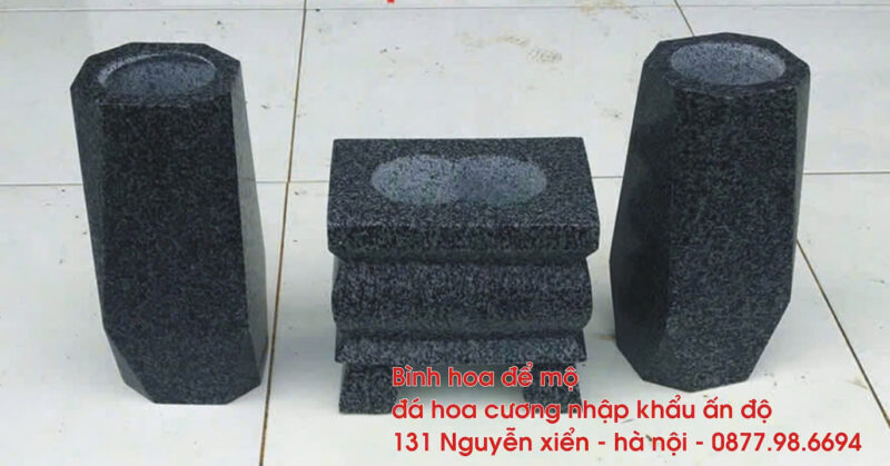 Lư hương để mộ đá tự nhiên